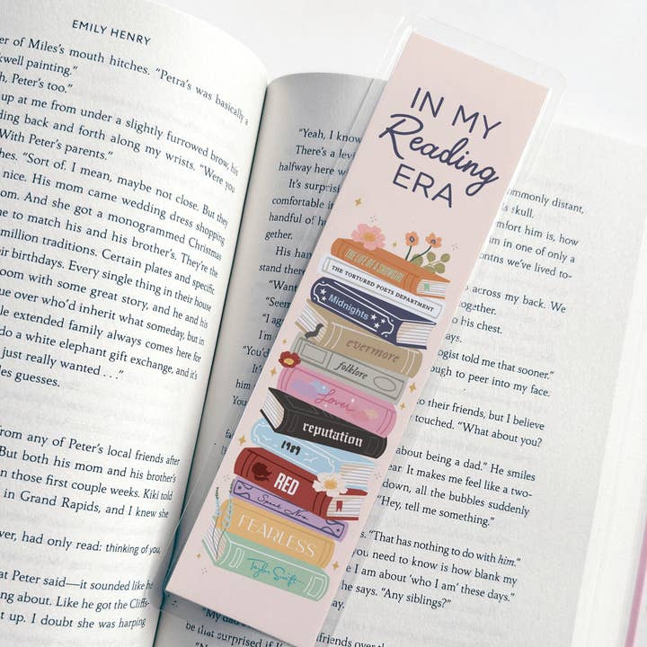 Easyhand Goods – formerly Onderkast - Venta al por mayor Marcapáginas - Marcador de libros laminado TS En Mi Era de Lectura1