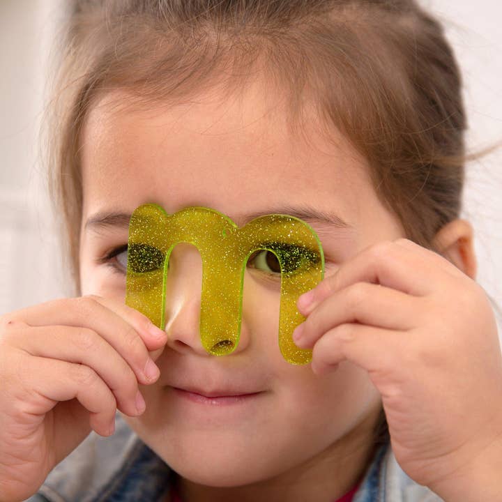 Commotion (Europe) BV - Wholesale Toy Set - Kids - Rainbow Glitter Letters - Pk263