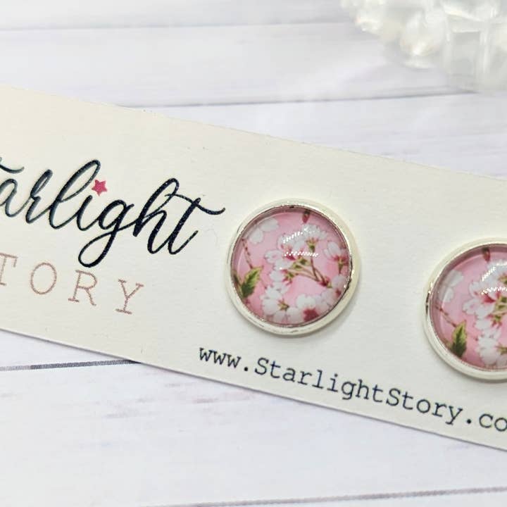 Brincos Copo Anais Rosa por atacado de Starlight Story