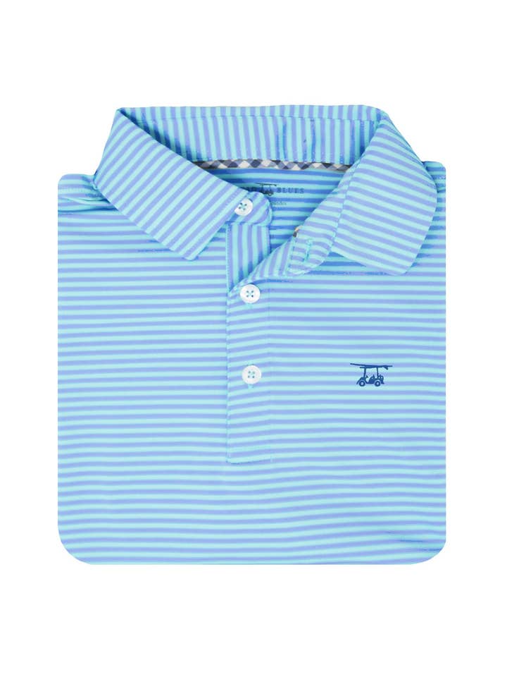 Albatross Youth Polo - Aruba/Lavender for wholesale by Bald Head Blues