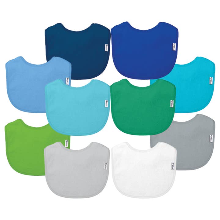 Green Sprouts - Wholesale Bib - Baby - Stay-Dry Everyday Bibs (10pk)