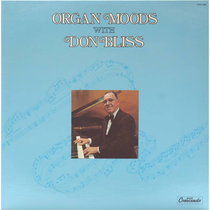 Vinyl - Sealed 12" LP - Bliss, Don - Organ Moods for wholesale by Square Deal Recordings & Supplies