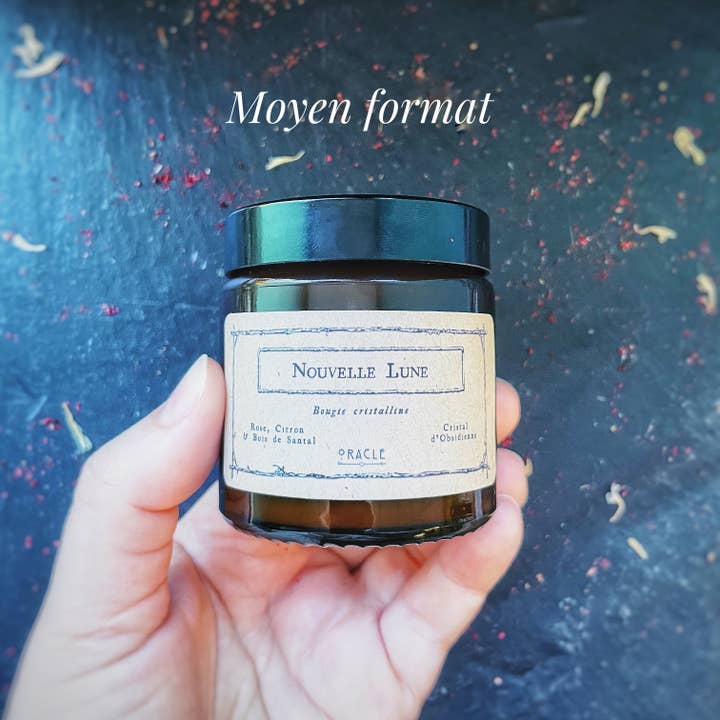 Atelier Oracle - Venta al por mayor Velas en tarros - Vela «Relajación y Calma» con Lavanda y Cristal de Amatista7