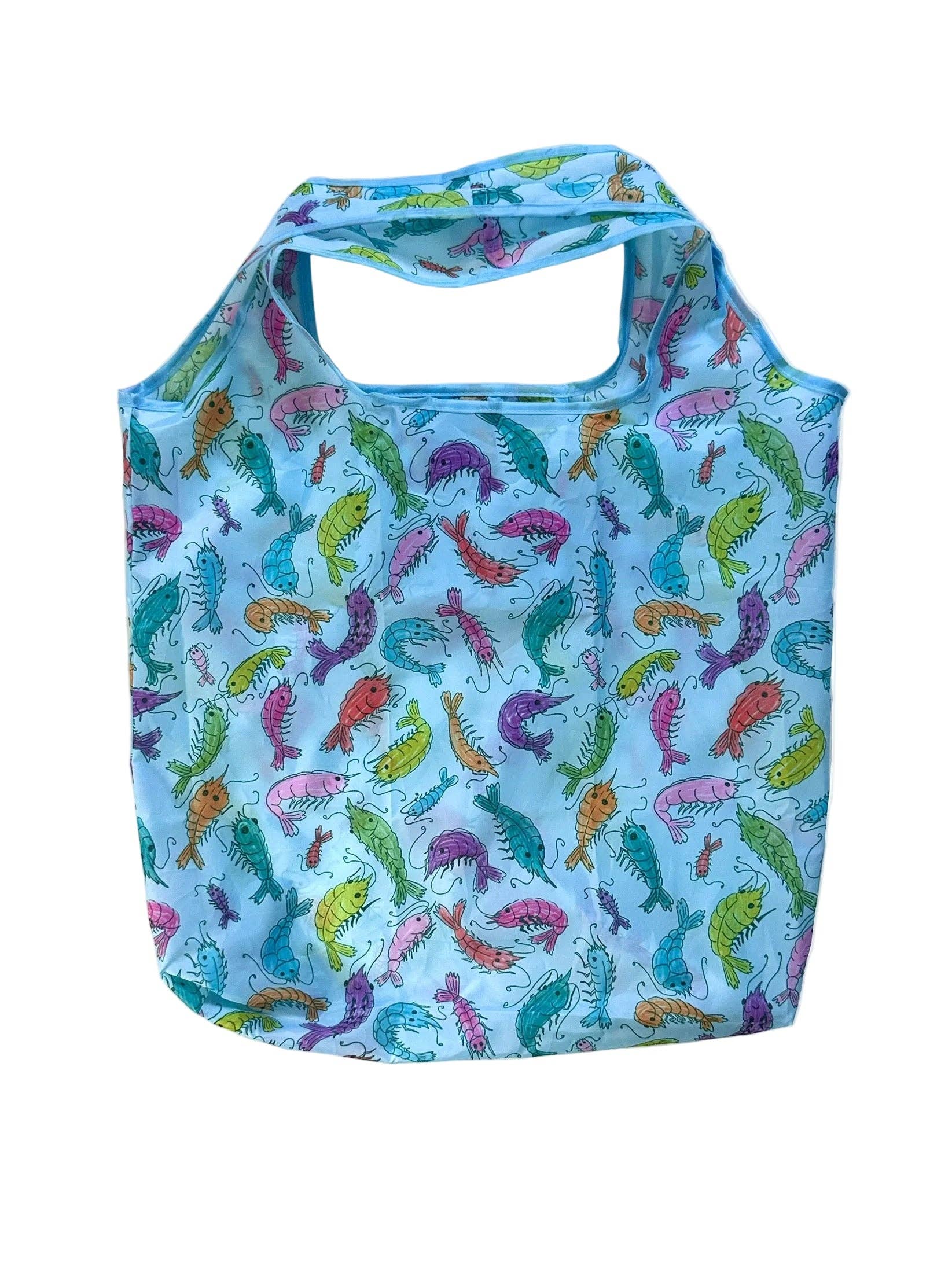 liadelyonart - Wholesale Grocery/Shopping Bag - Whimsical Shrimp Reusable Tote Bag14