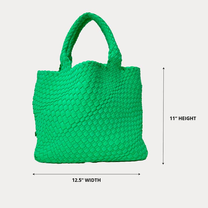 AHDORNED - Wholesale Tote Bag - Women's - Lily Woven Neoprene Tote with Pouch43