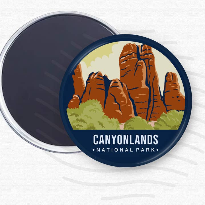 Canyonlands National Park Magnet | National Park Souvenir, Travel Gift, Fridge Decor for wholesale by Snap It Stick It