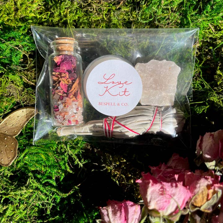 Bespell & Co. - Wholesale Meditation supplies - Love Kit - Meditation Supplies with Rose Quartz2