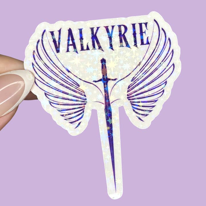 Adesivo Holográfico Valkyrie por atacado de Hailey Liz Designs