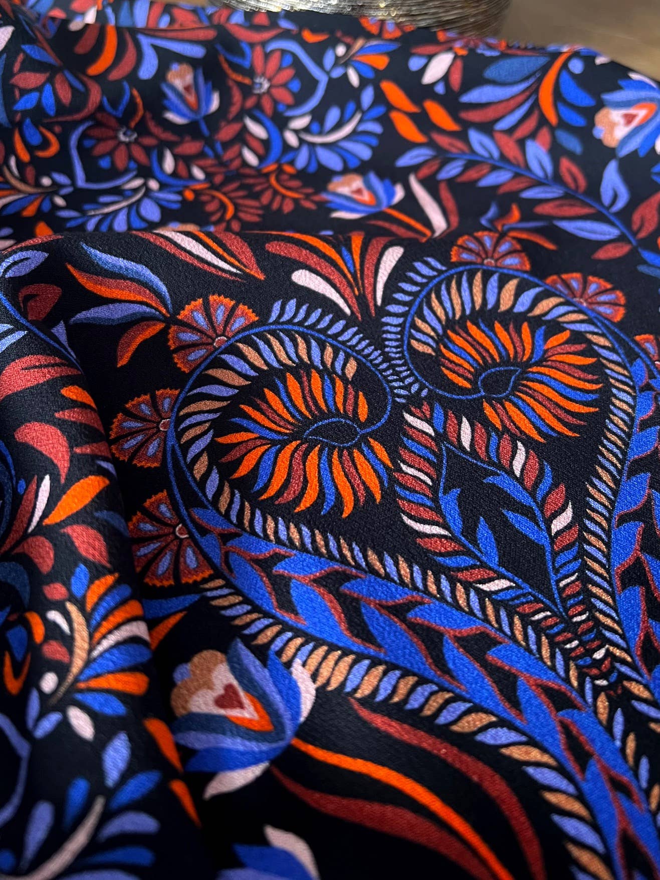 MY DRESS MADE - Wholesale Blouse - Women's - Olivia viscose crepe fabric - Printed in France3