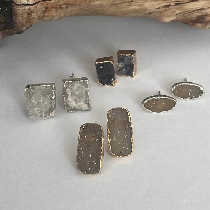 jools & joplin - Wholesale Stud/Post Earrings - Honey Dipped Studs2