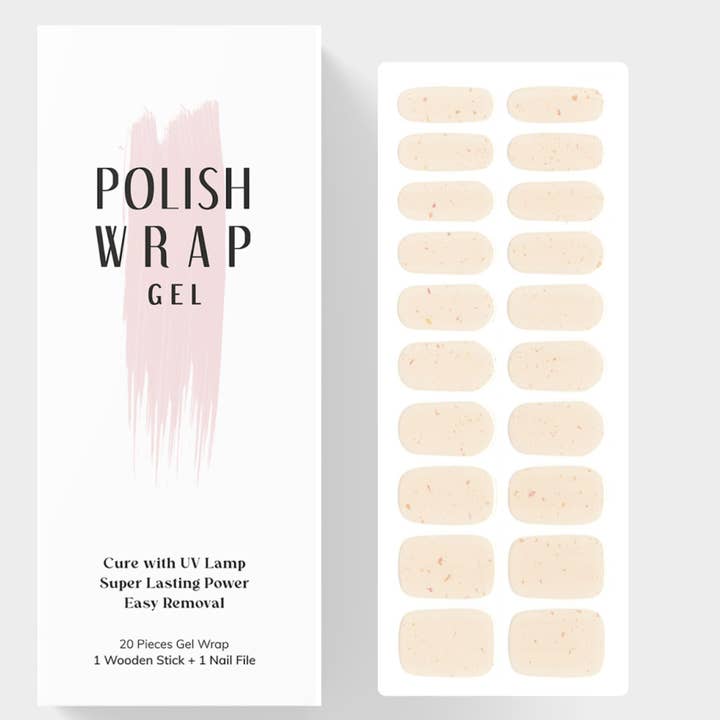 Ice Glow Gel Nagelkunst Wrap für den Großhandel von Polish Wrap