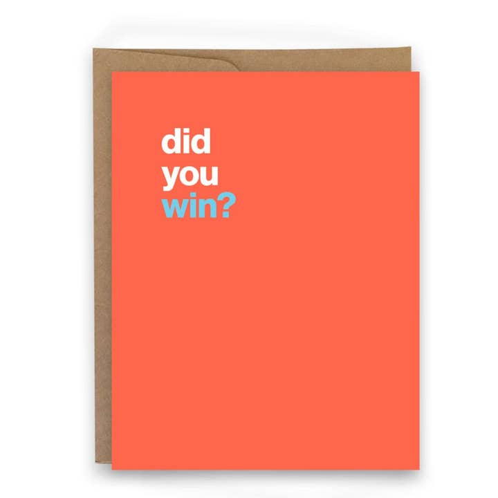 Vann du - Kort för wholesale av sweaty ponytales