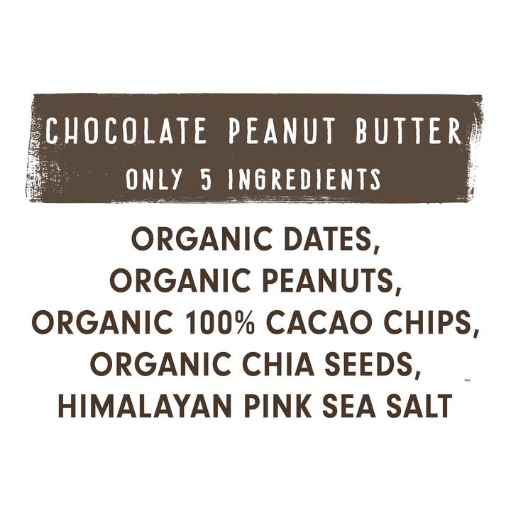 Jonesbar - Wholesale Snack Bar - JONESBAR Chocolate Peanut Butter Organic Fruit & Nut Bar