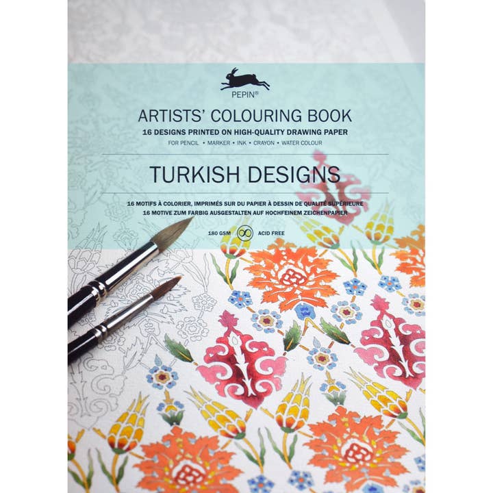 Pepin Artists' Coloring Books for wholesale by Orange Art/Creative Art Materials
