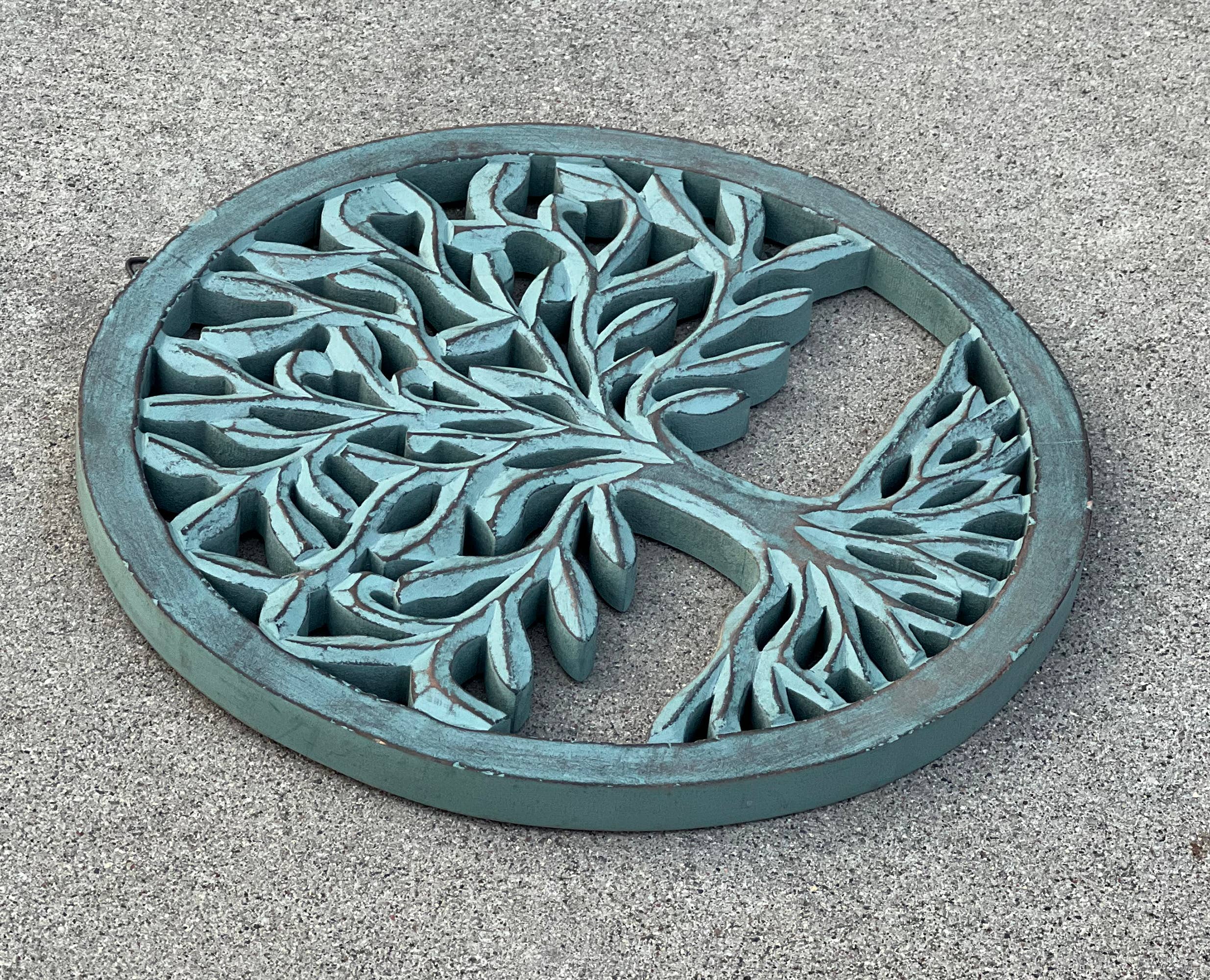 Lungta Imports - Wholesale Wall Accent - Handcrafted Wooden Tree of Life Wall Decor Hanging Art11