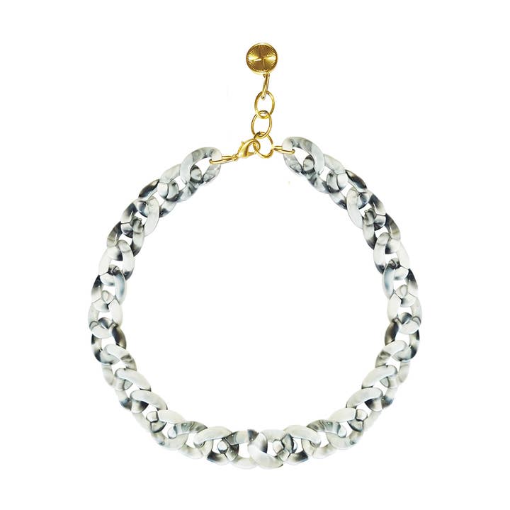 Simple Efee halskæde - XL led kæde - 18K guld for engroshandel hos Lovelyday bijoux