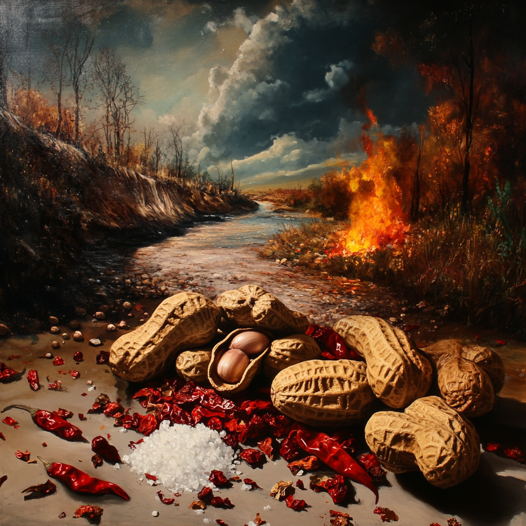 HAB Sauce - Wholesale Chili Paste - Peanut Chili Crisp by Sauce Lords (mild heat) Seaweed Chili Crisp (mild heat) 9 oz. (266g)2