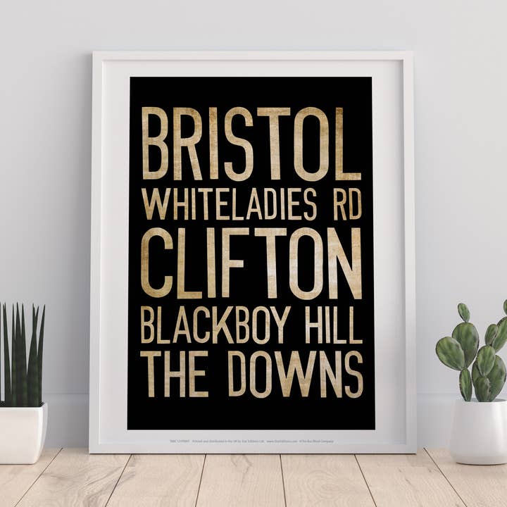 Star Editions – wholesale Art print – Bristol, Whiteladies Road, Clifton, Art Print
