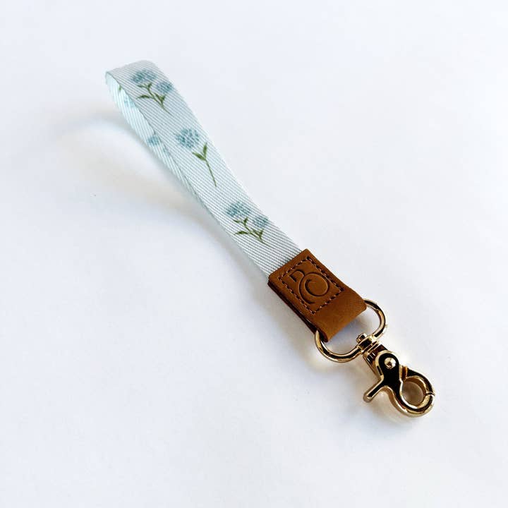 Beth Schneider Designs, LLC - Wholesale Lanyard - Women's - Keychain Lanyard with Leather Embossed Closure and Gold Lobster Claw7
