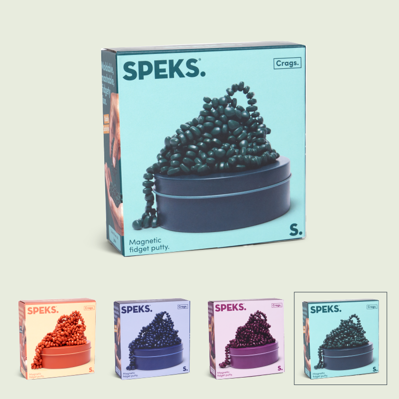 Speks - Wholesale Magnet - Matte Crags Single Color Case Pack3
