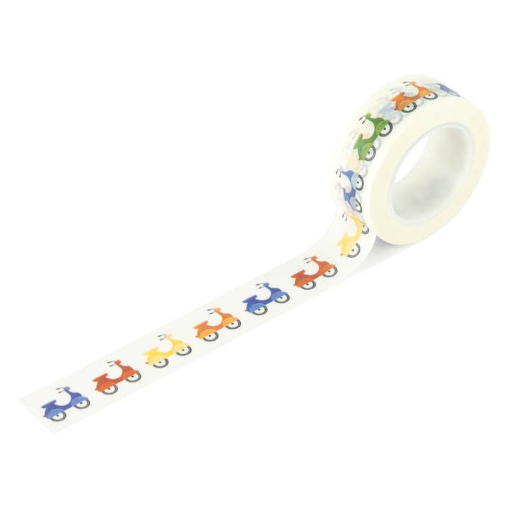 Nascido para Viajar: Fita Washi de Scooters Velozes por atacado de Echo Park Paper Co.