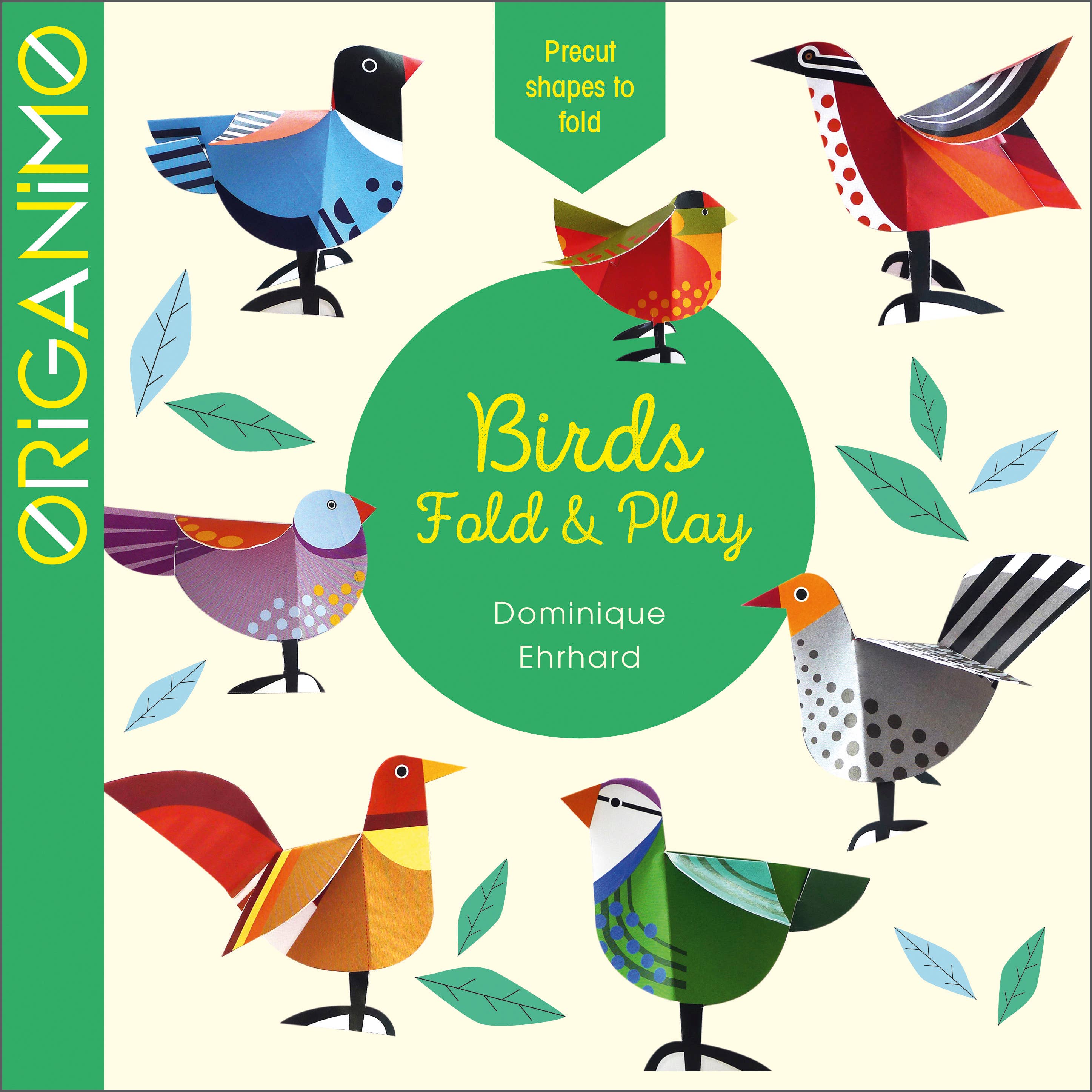 Schiffer Kids - Wholesale Coloring & Activity Book - Adult - Birds Fold & Play0