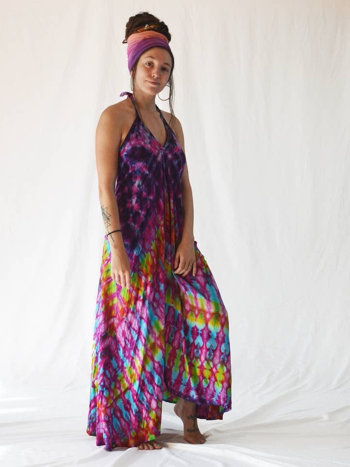 Soul Shine Maine - Wholesale Dress - Women's - The Sunny Days Dress | Ultra Violet Rainbow