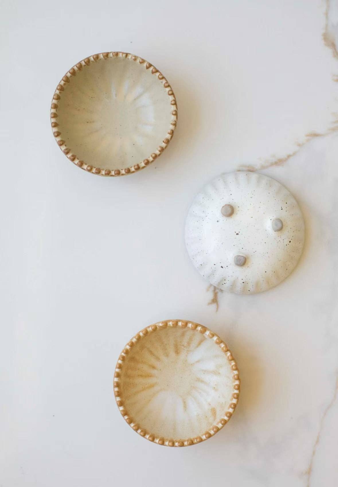 Fodory - Wholesale Decorative Plate/Dish/Bowl - Ruffled Edge Ceramic Pinch Bowls5