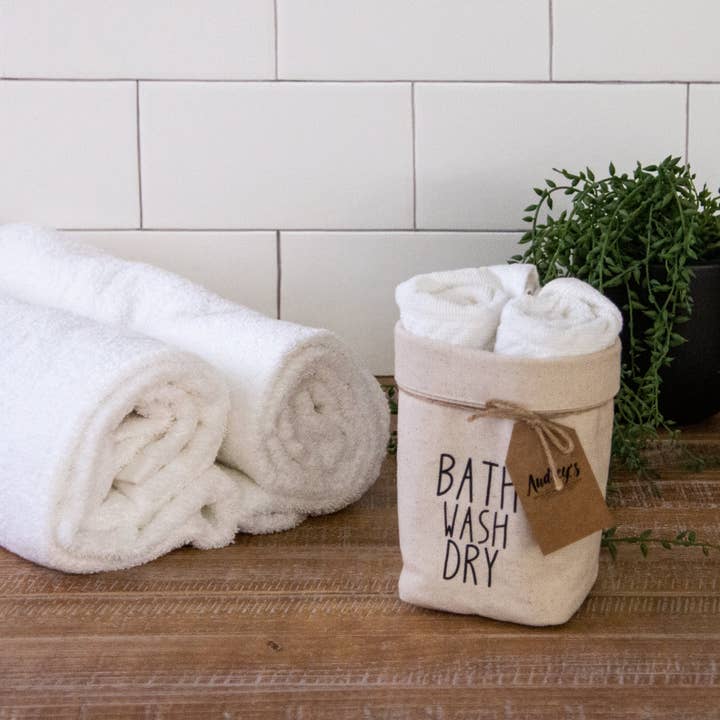 Audrey's Home & Gift - Wholesale Towel Set - Terry Cloth Towel Set - Bath, Wash, Dry (Set Of 02)