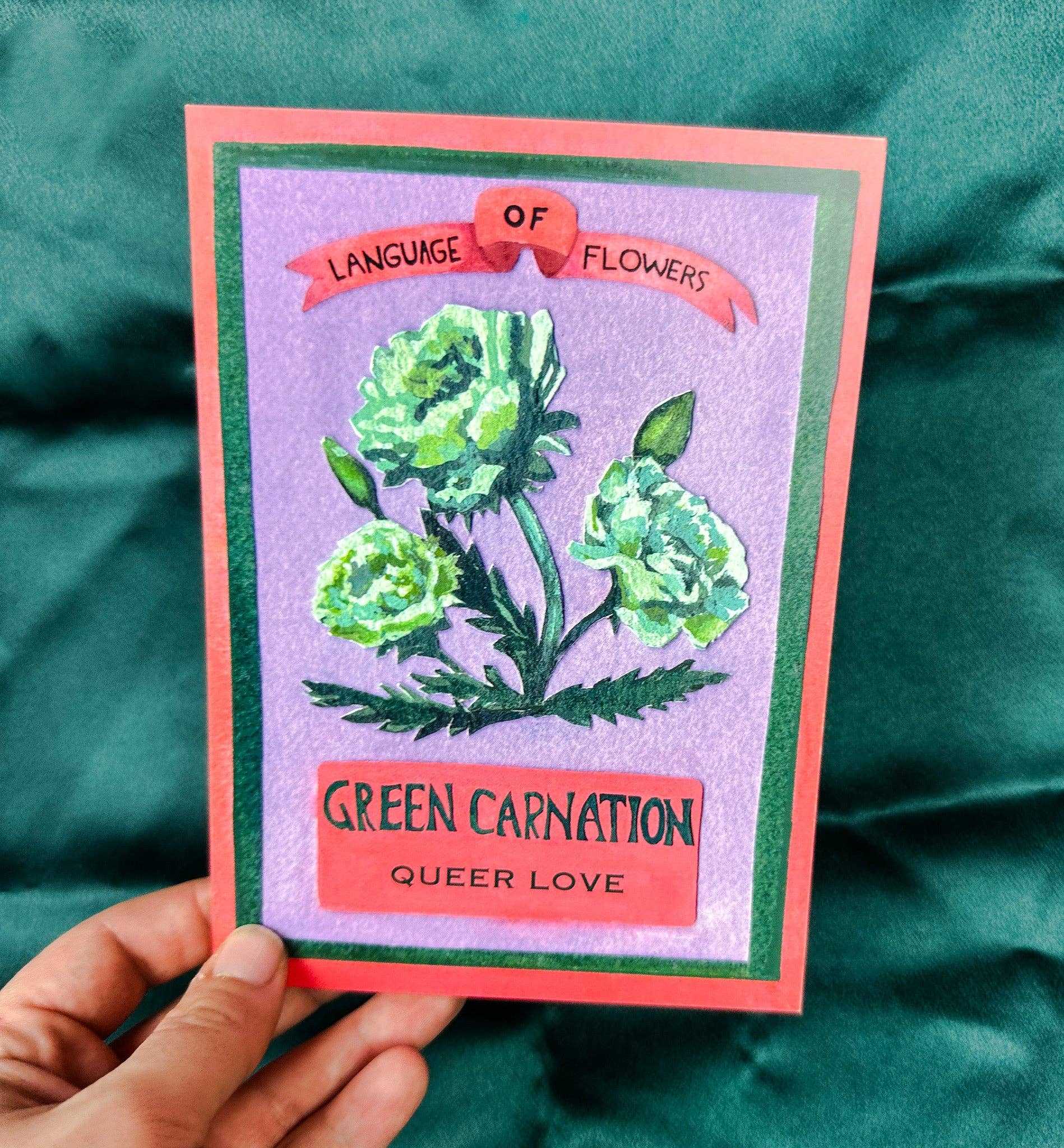 Guided Hand Studio - Wholesale Everyday Greeting Card - Victorian Flower Language cards8