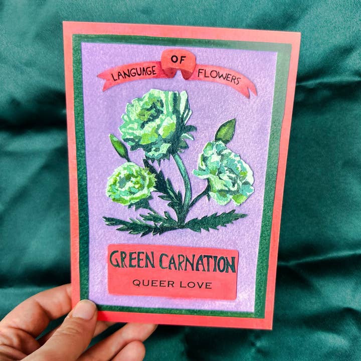 Guided Hand Studio - Wholesale Everyday Greeting Card - Victorian Flower Language cards8