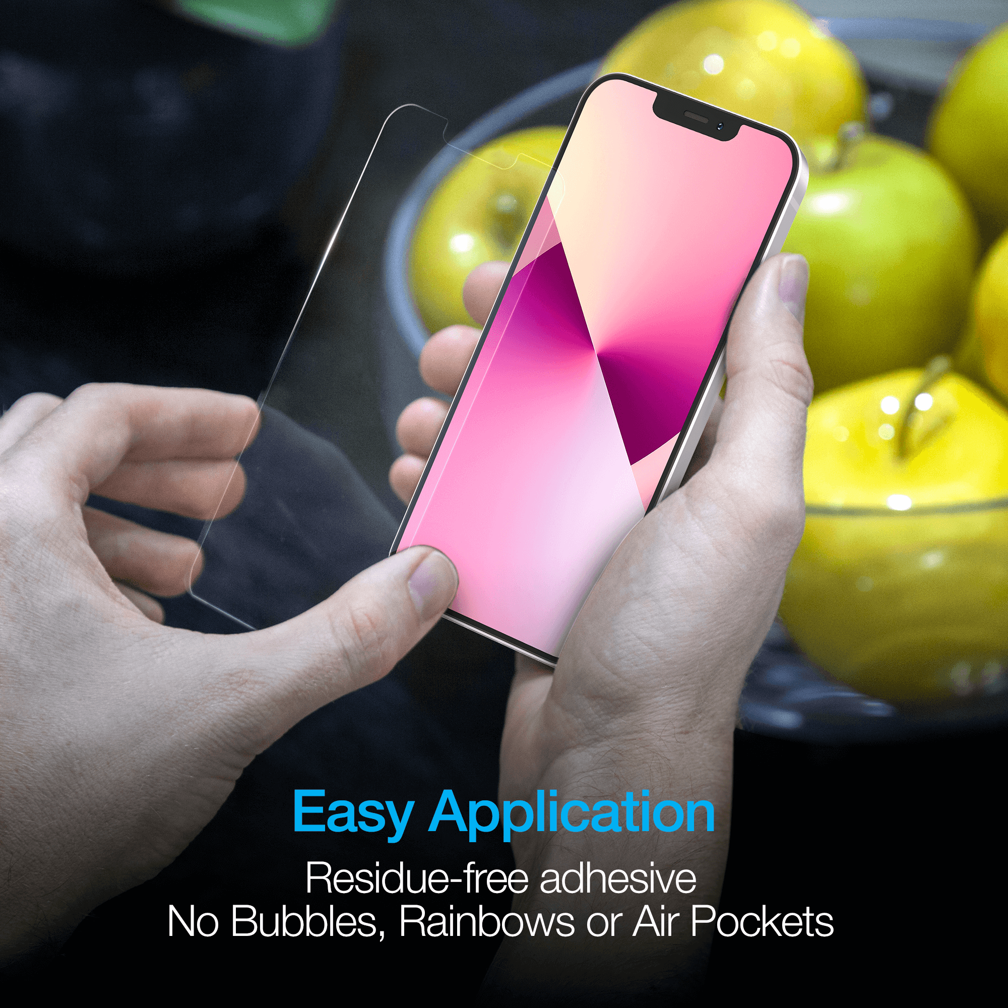 JupiterGear Home - Wholesale Device Screen Protector - Naztech IntelliShield HD Tempered Glass 25pc Set for iPhone6