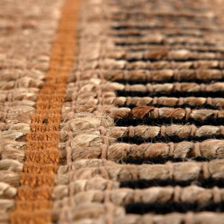 Maison Vivaraise & La Cerise sur le Gâteau - Wholesale Rug Pad - Eden Ocre Rug 160cm Diameter2