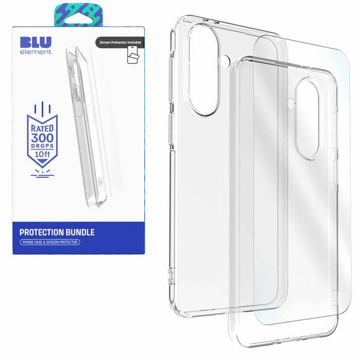 Gelskin Case WITH Screen Protector FOR Samsung A17 - CLEAR Clear for wholesale by Blu Element