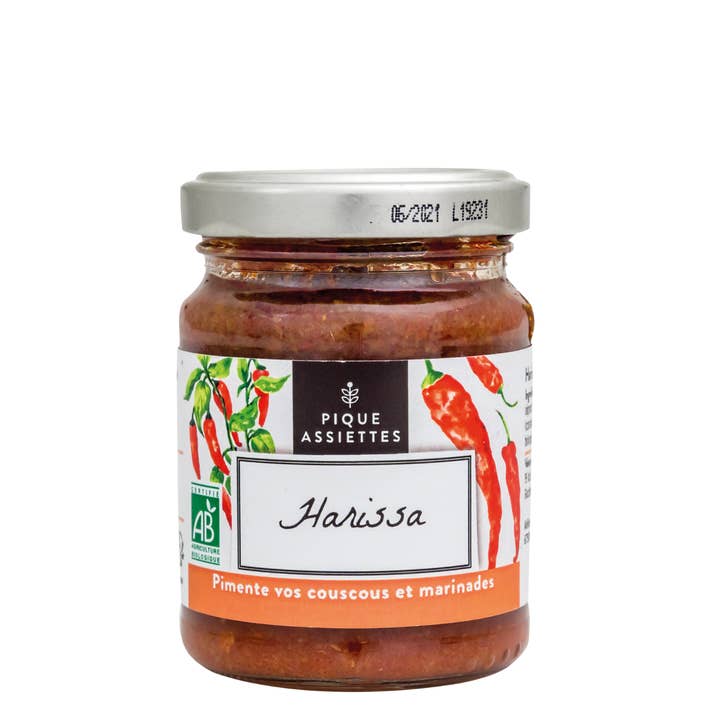 PIQUE ASSIETTES - Wholesale Chili Paste - Organic Harissa 125G