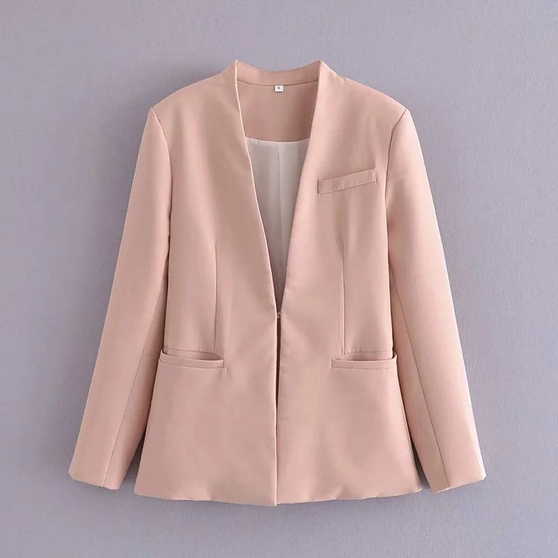 Rosa Clothing - Wholesale Blazer - Women's - Formal multi-color blazer suit cardigan8
