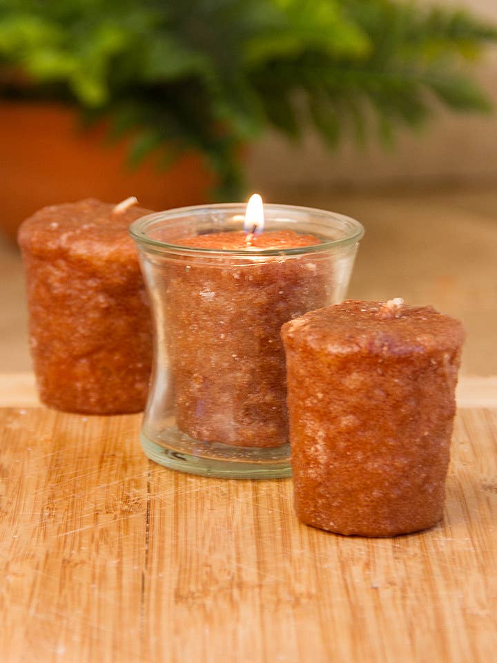 Gingerbread Cookie 3 Pack Votive Wholesale for wholesale by Warm Glow Candle Company