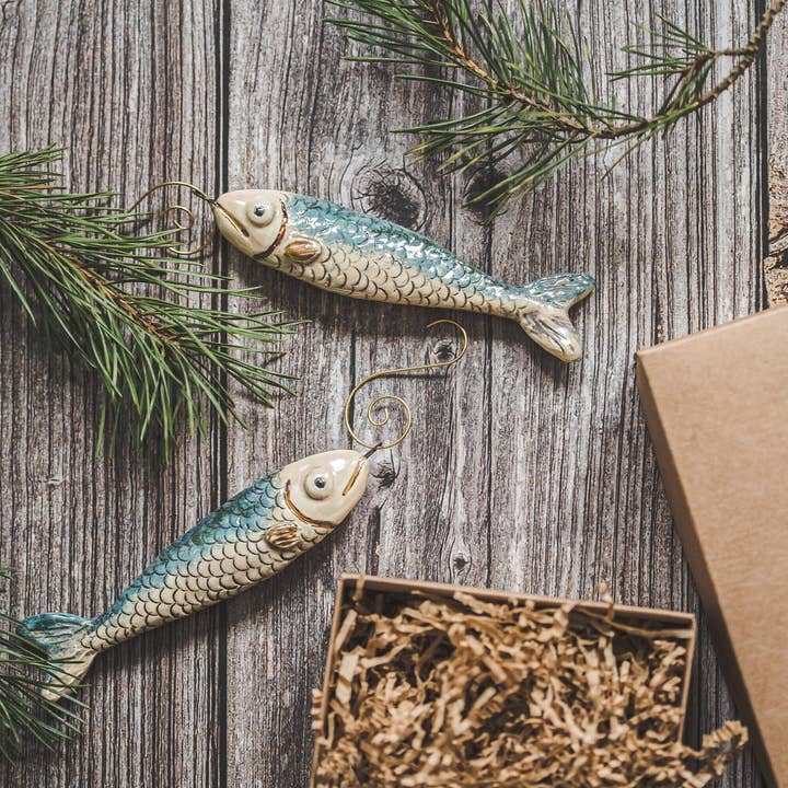 Danutė Murauskienė - Wholesale Ornament - Fish Christmas ornament1