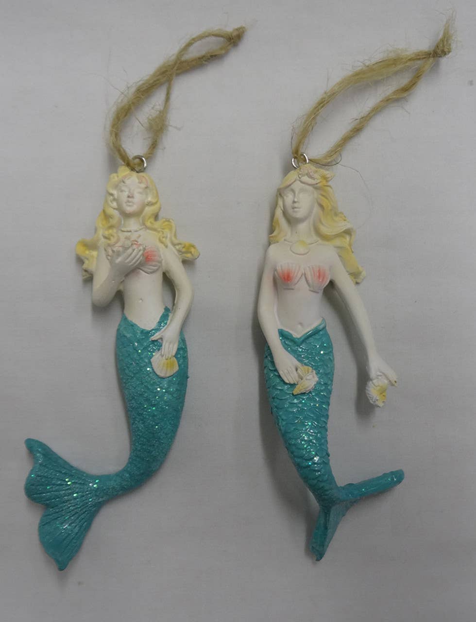 Sea Creations - Wholesale Ornament Set - Mermaid Ornament 2 asst 5"