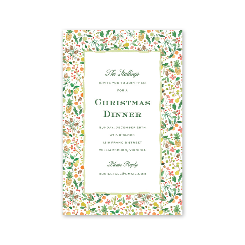 Dogwood Hill - Wholesale Uitnodigingen - Virginia Vakantie Bulk Uitnodiging1