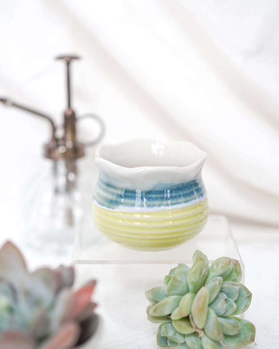 Springer Décor - Vente Pot - Lotus coloré émaillé2