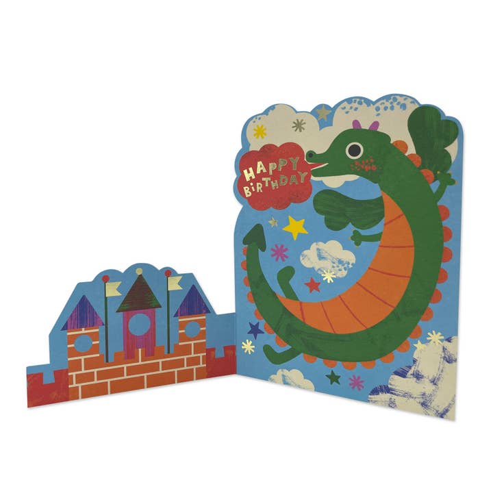 Raspberry Blossom - Wholesale Birthday card - Happy Birthday - Have a roar-some day (FAN18)2