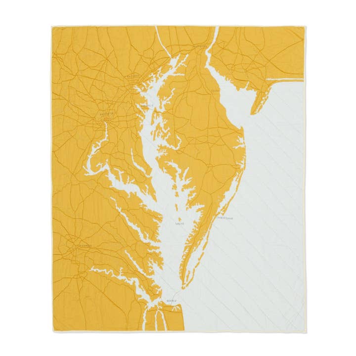 Chesapeake Bay Quilt for wholesale by Haptic Lab