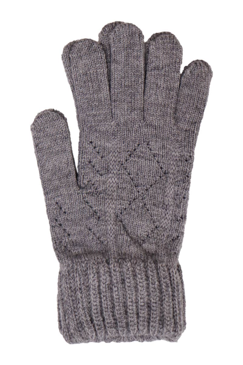 Cap Zone - Wholesale Gloves - Women's - Diamond Vent Slit Fingertip Touchscreen Gloves7