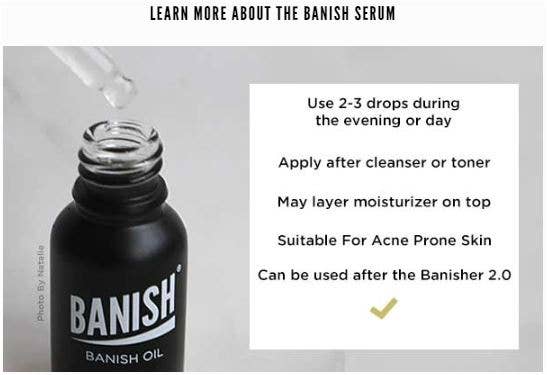Banish - Wholesale Facial Serum/Concentrate - Banish Serum - Dark Spot Corrector Vitamin C Serum7