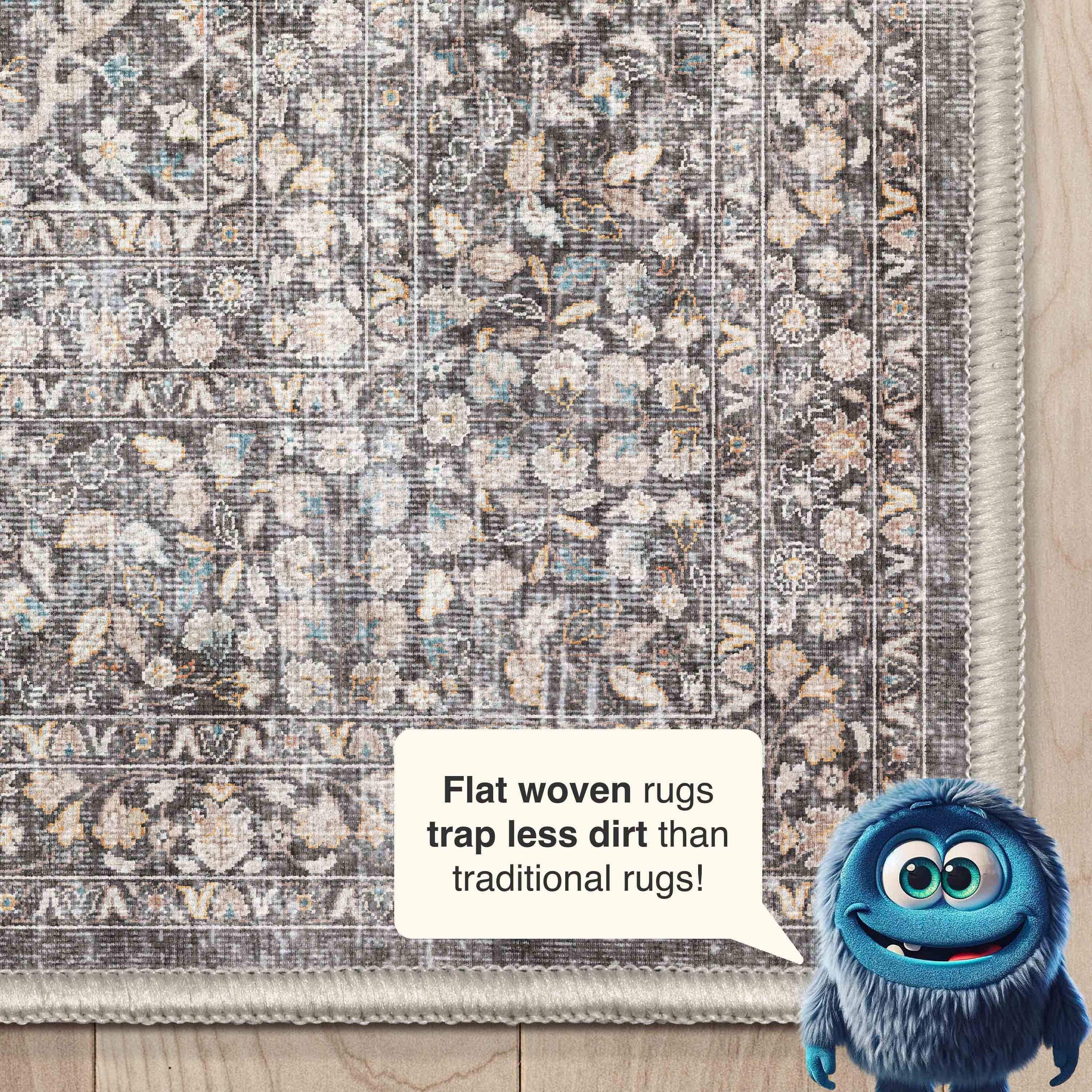 Well Woven - Wholesale Area Rug - Isolde Vintage Persian Oriental Flat-Weave Rug3