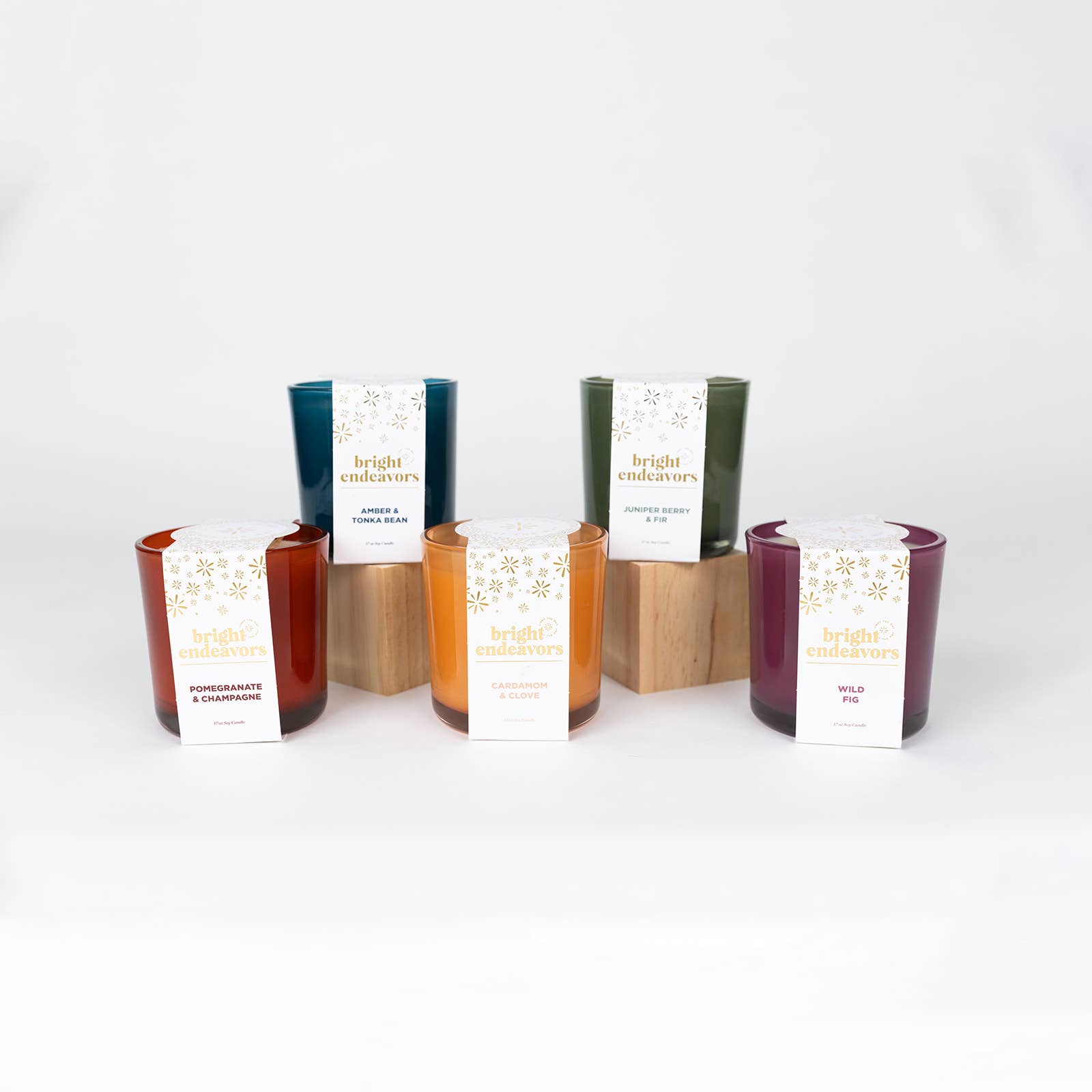 Bright Endeavors - Wholesale Jar/Filled Candle - Amber & Tonka Bean Soy Candle2