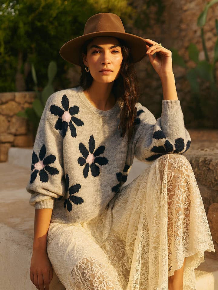 El Prado Gris para venta al por mayor de The Nu Vintage