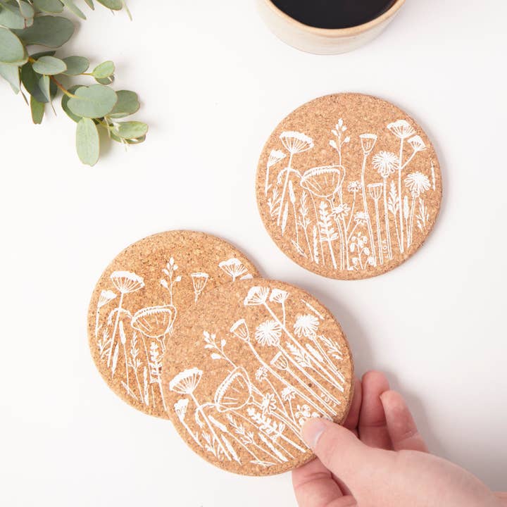 LIGA – wholesale Coasters – Cork Coasters | Flowers3