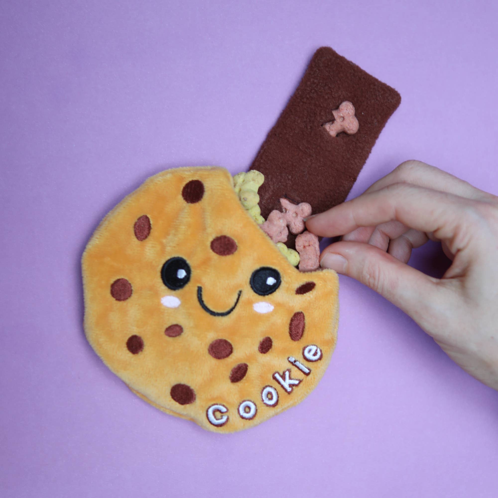 PetLondon - Vente Peluche – chien - Jouet pour chiens Nosework Cookie3